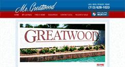 Desktop Screenshot of mrgreatwood.com