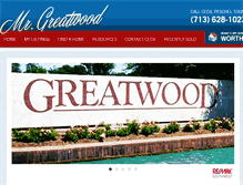 Tablet Screenshot of mrgreatwood.com